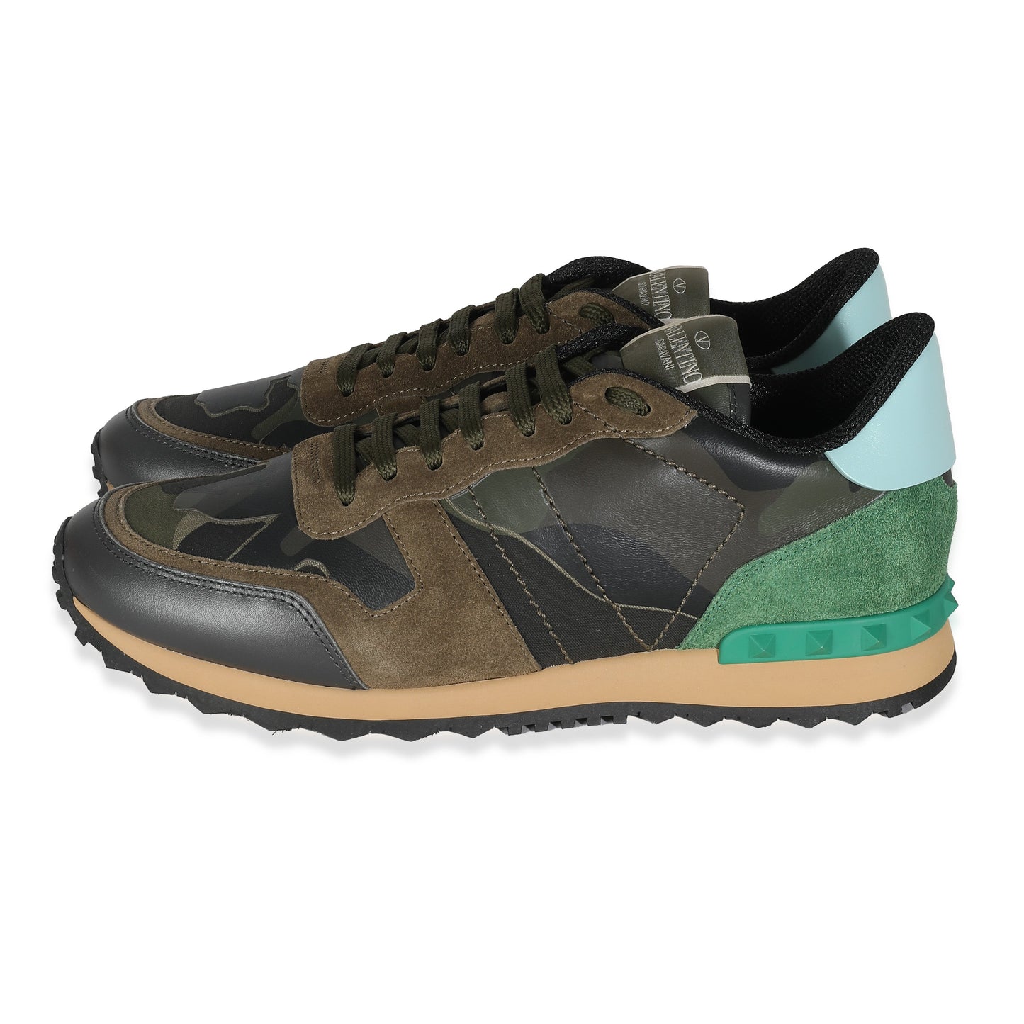 Valentino Rockrunner Camo - Army Green Brushwood (39 EUR)