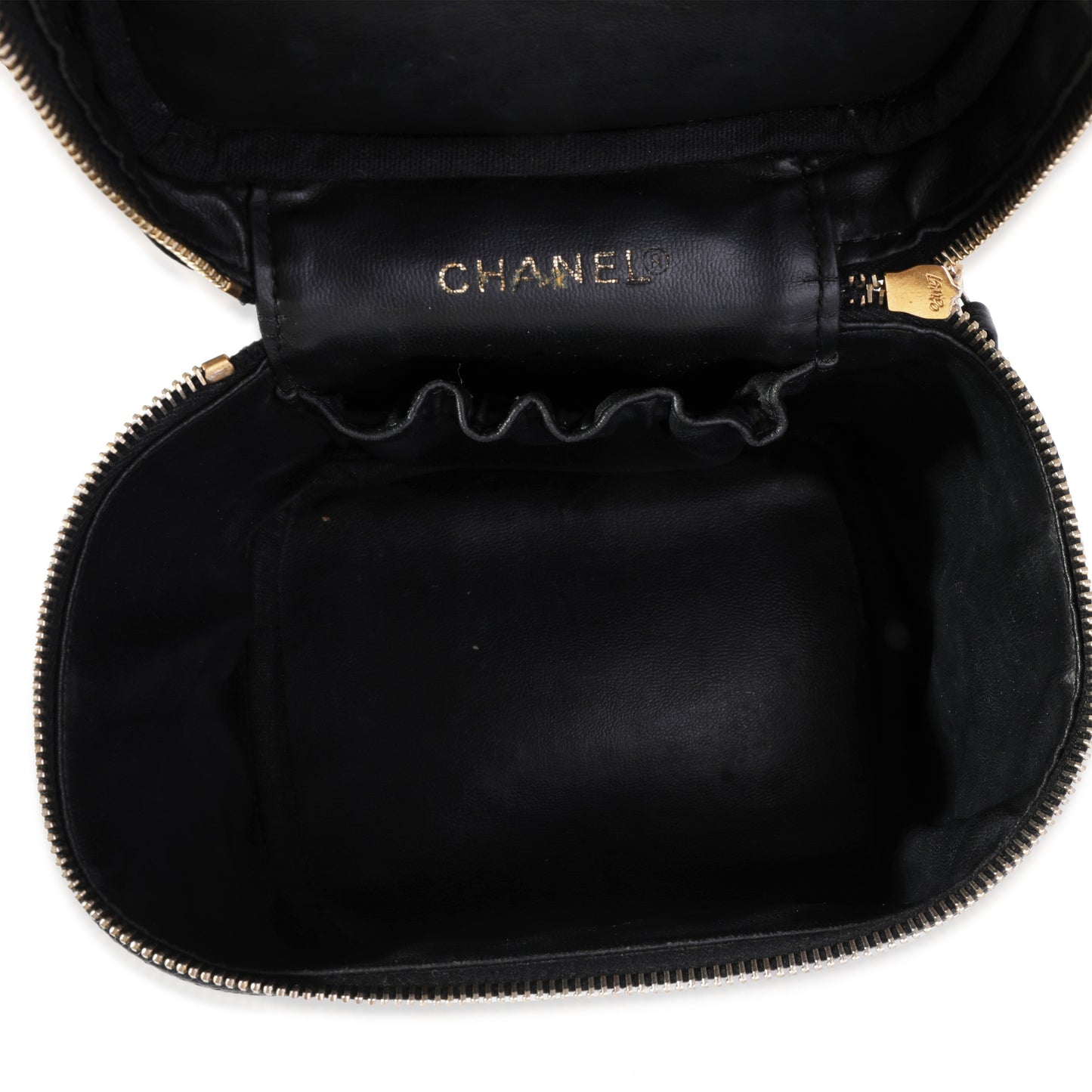 Vintage Black Caviar Vanity Case