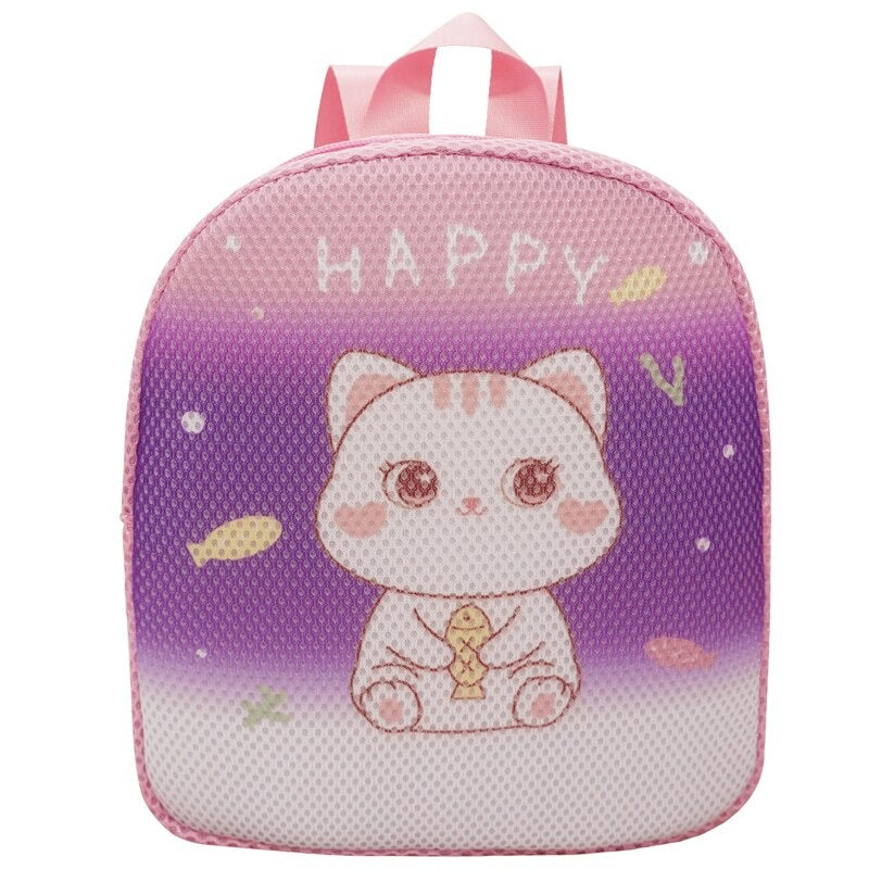 Cartoon Kids Plush Mini Kindergarten bag