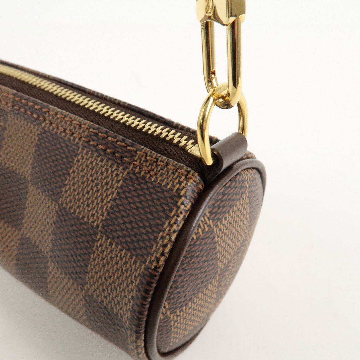 Louis Vuitton Damier Ebene Mini Puch for Papillon Bag Brown