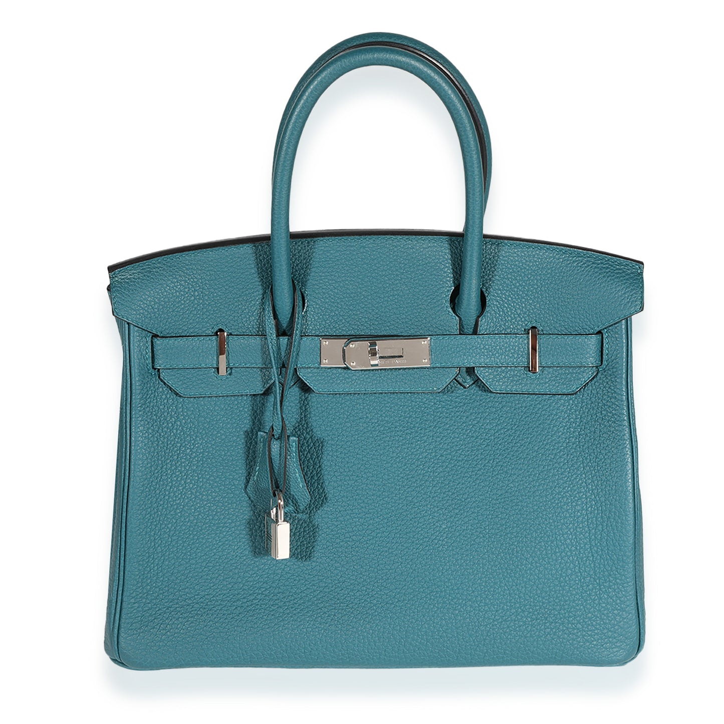 Verso Vert Bosphore & Bleu Ocean Togo Birkin 30 PHW