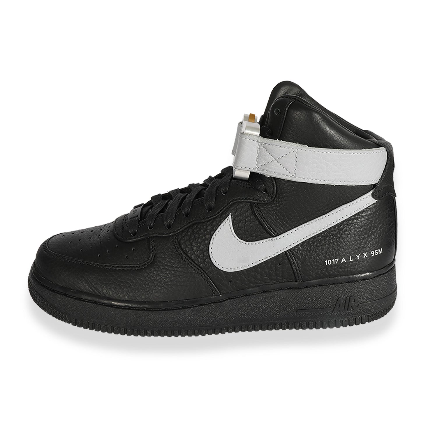 1017 ALYX 9SM x Air Force 1 High Black Wolf Grey