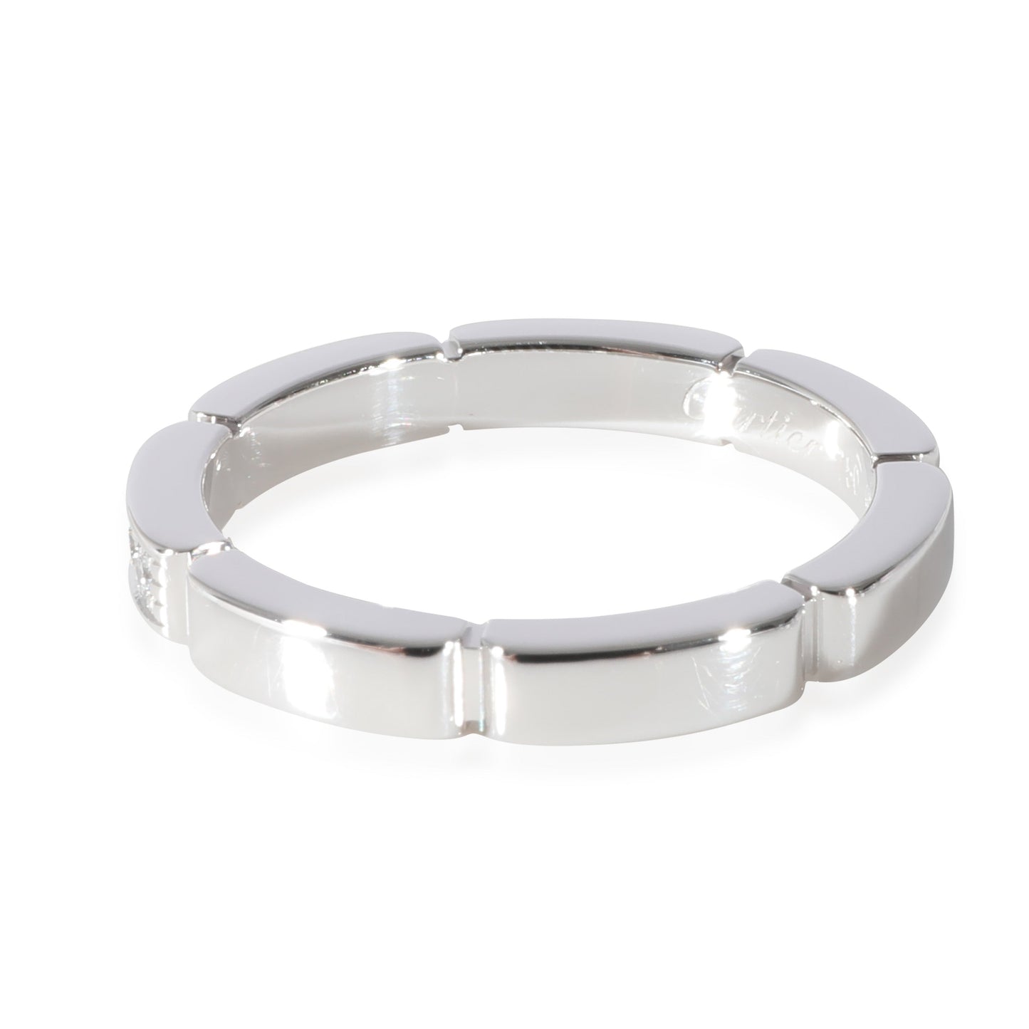 Maillon Panthere Wedding Band (Platinum)