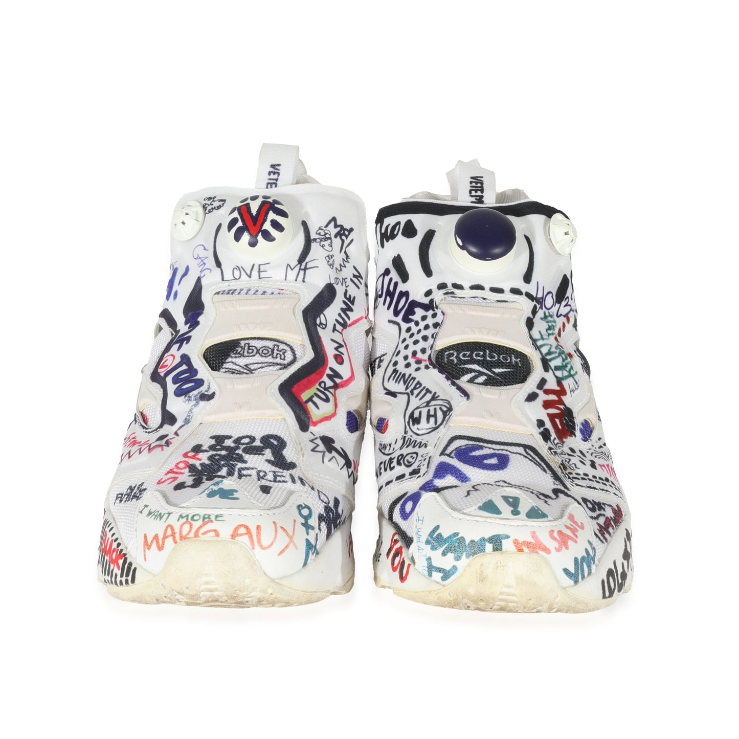 Vetements x InstaPump Fury Graffiti - White