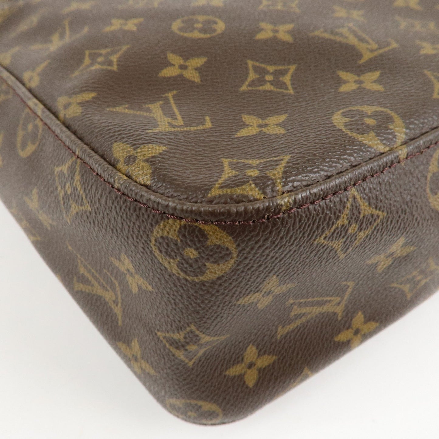 Louis Vuitton Monogram Looping GM Shoulder Bag Brown M51145