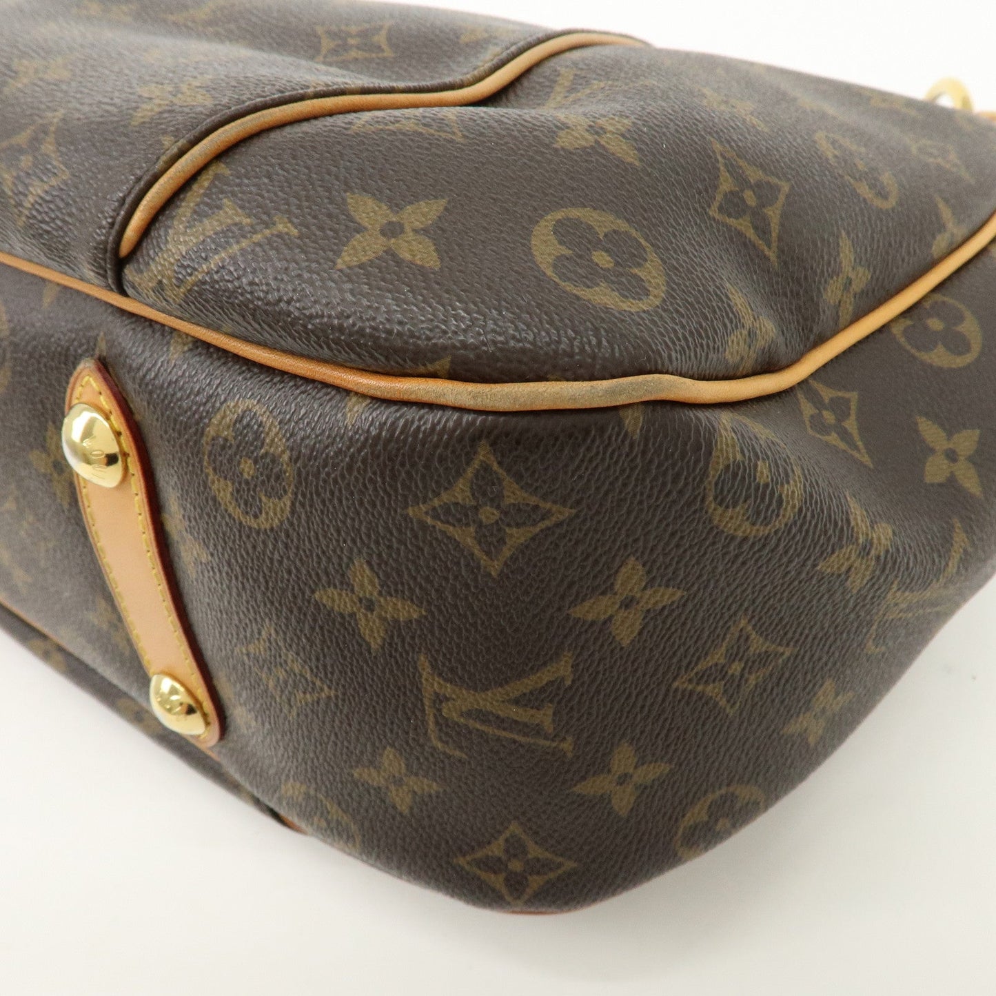 Louis Vuitton Monogram Galliera PM Shoulder Bag Brown M56382