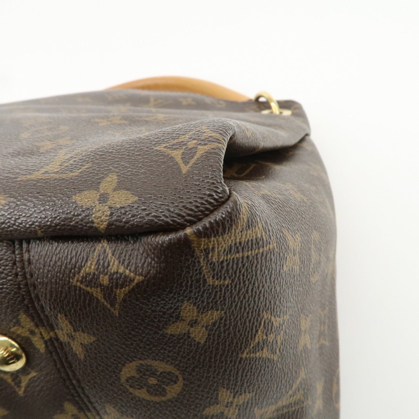 Louis Vuitton Monogram Artsy MM Shoulder Bag Brown M40249