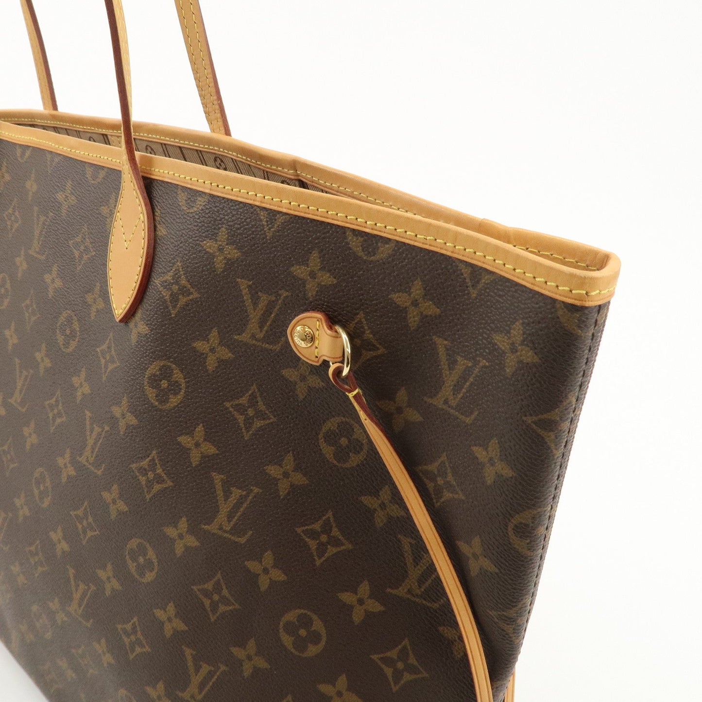 Louis Vuitton Monogram Neverfull GM Tote Bag Brown M40157