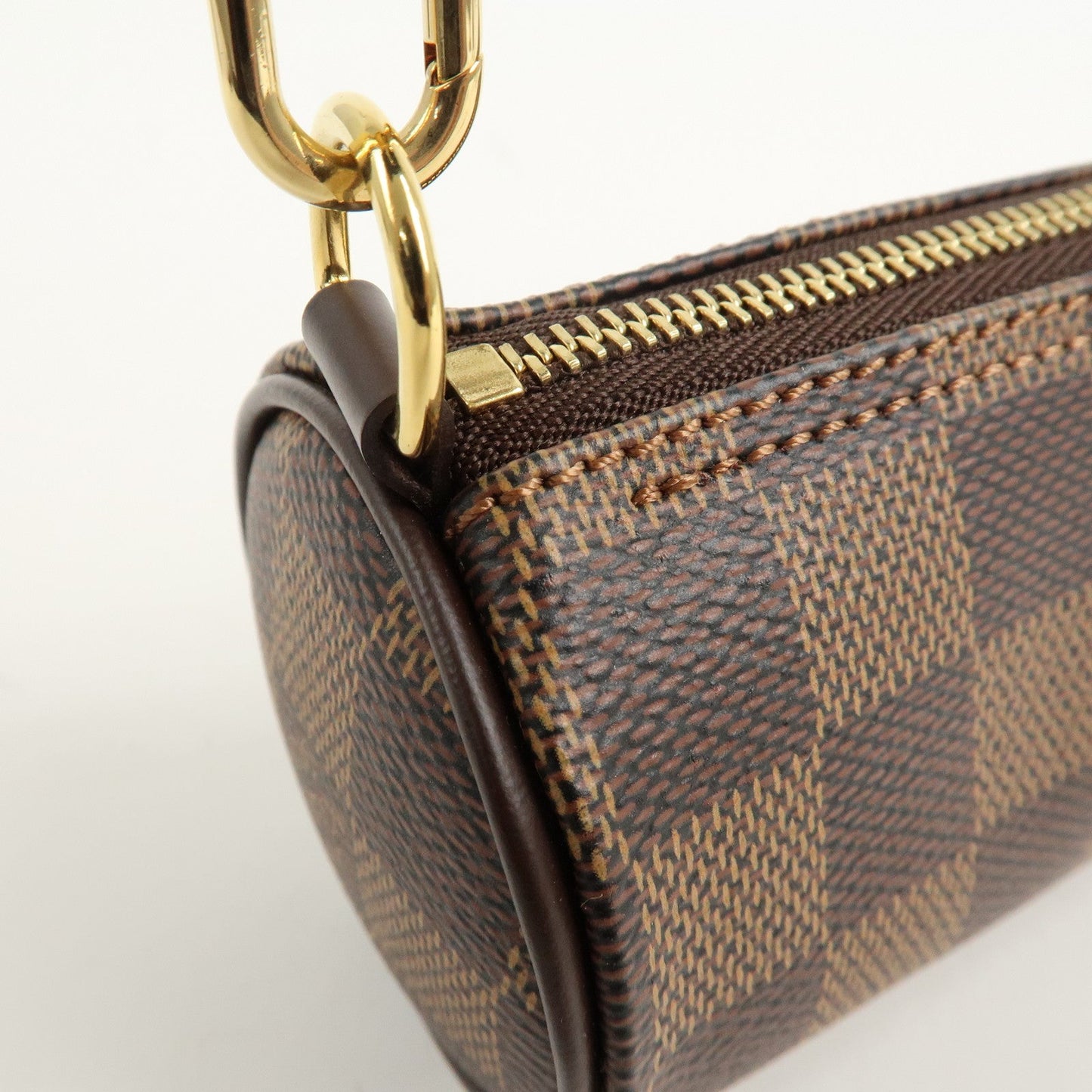 Louis Vuitton Damier Ebene Mini Puch for Papillon Bag Brown