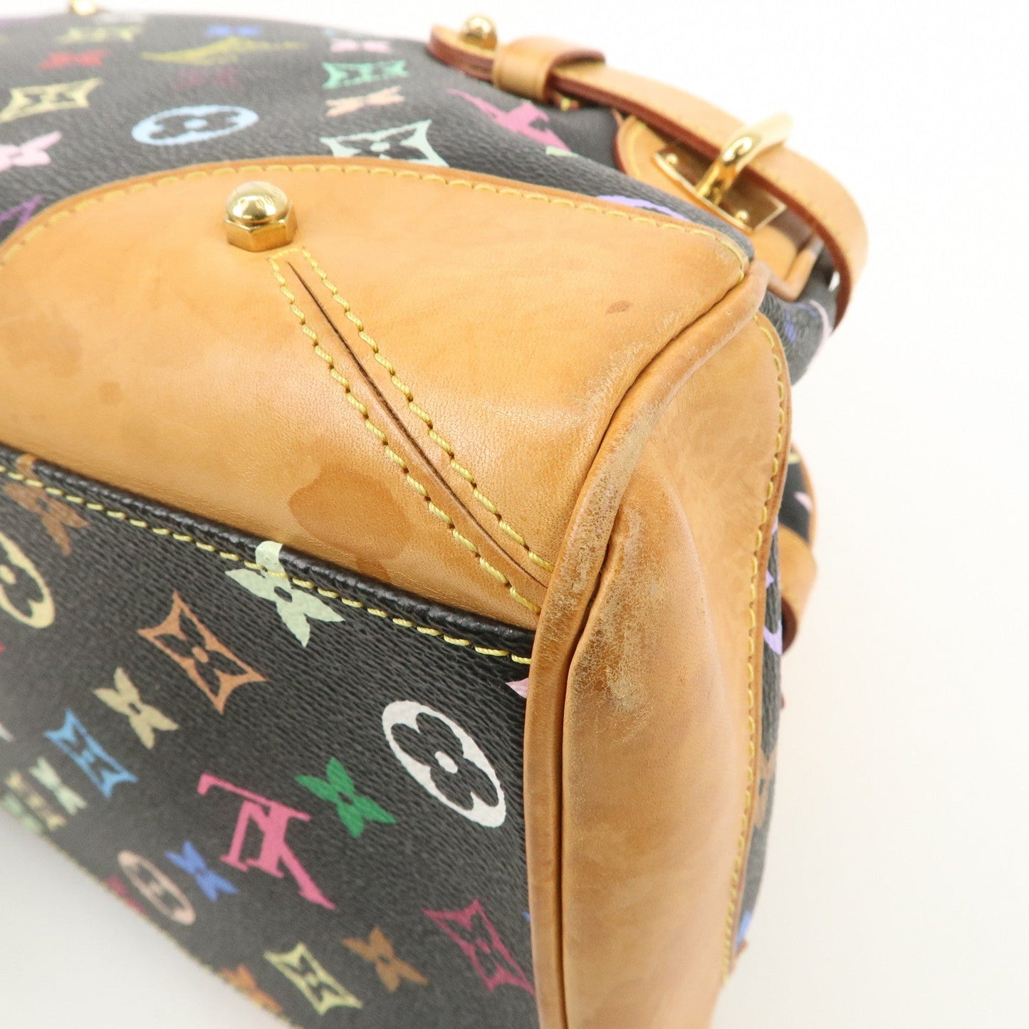 Louis Vuitton Monogram Multicolor Claudia Hand Bag M40194