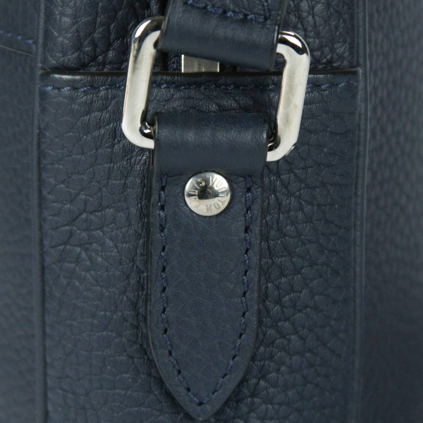 Louis Vuitton Danube LV Circle PM Blue Taurillon