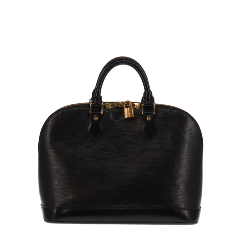 Louis Vuitton Black Epi Alma PM FL1024