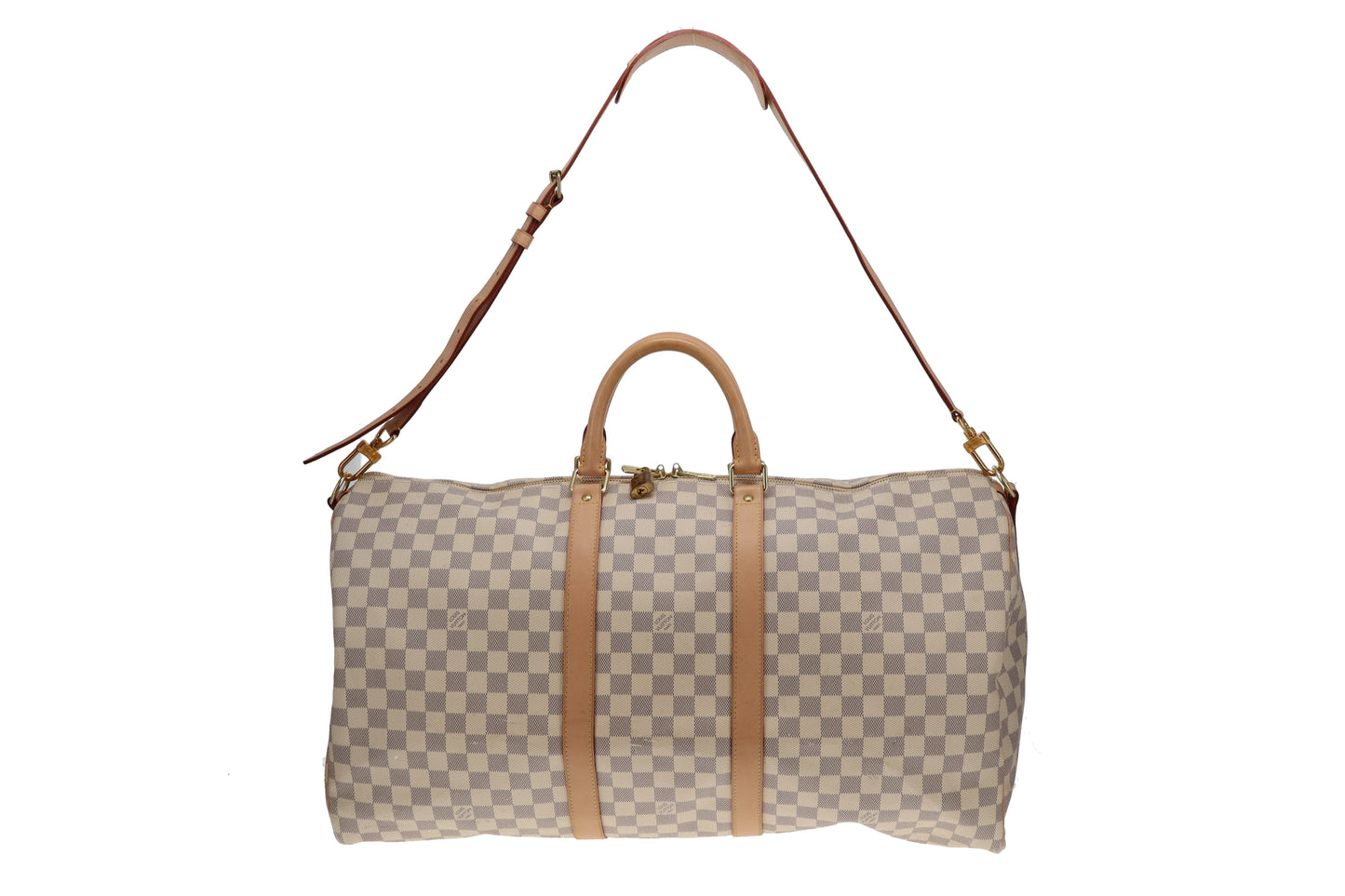 Louis Vuitton Keepall Bandouliere 55 Damier Azur