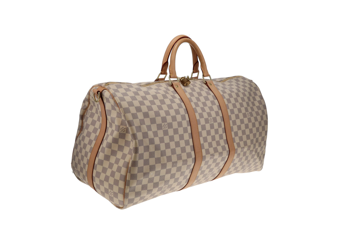 Louis Vuitton Keepall Bandouliere 55 Damier Azur