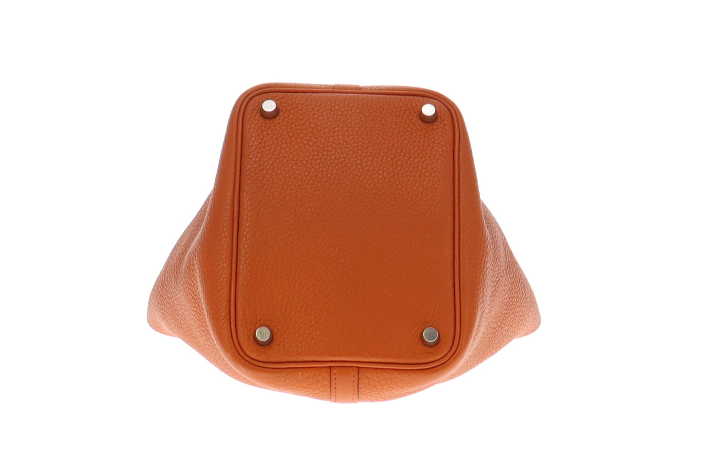 Hermes Vintage 2007 Picotin 18 Classic Orange Clemence Leather