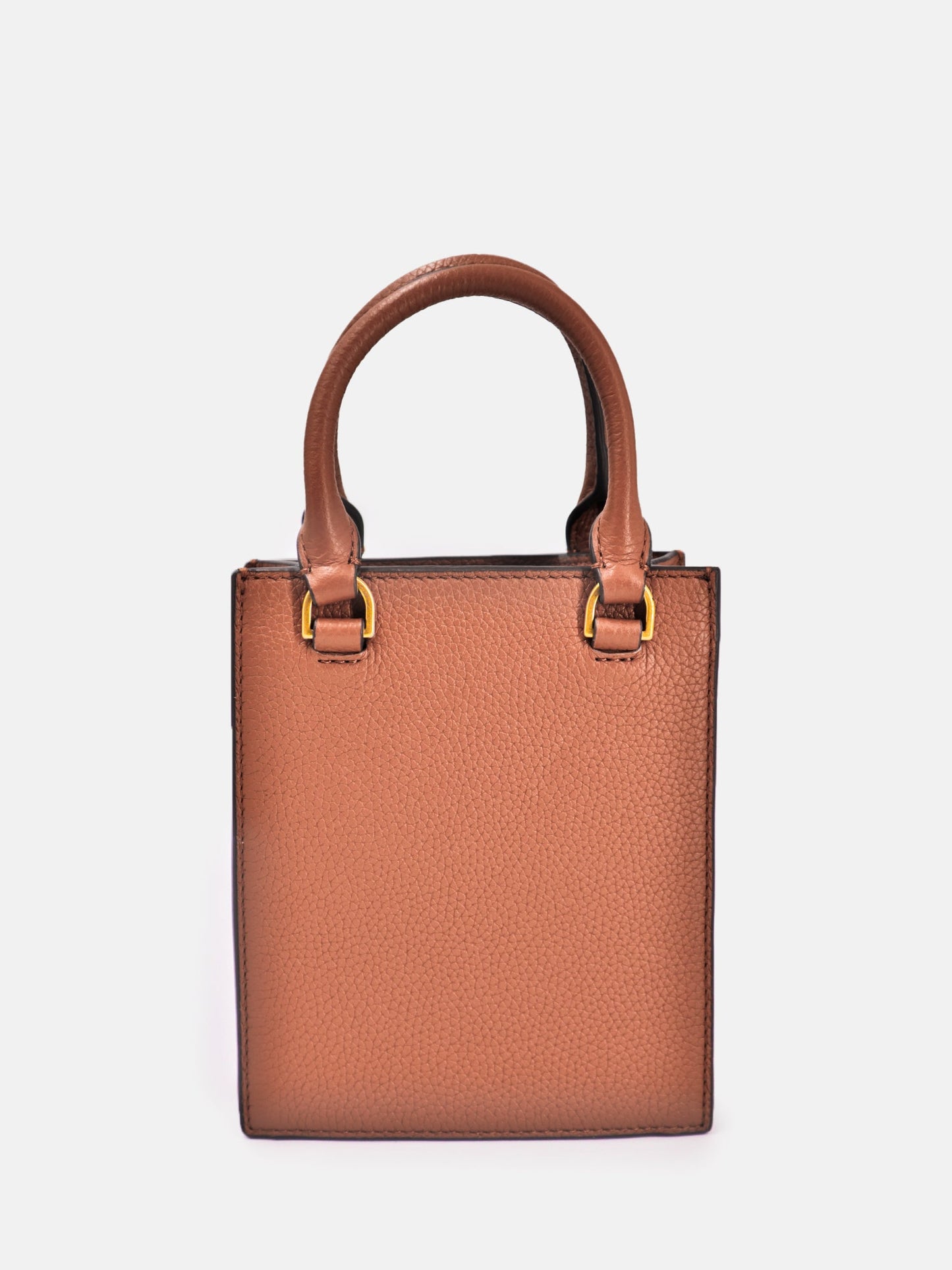 Tory Burch Blake Mini Shopper - Bourbon / Cornbread