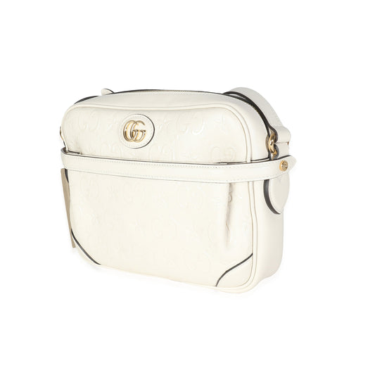 Ivory Calfskin GG Star Crossbody