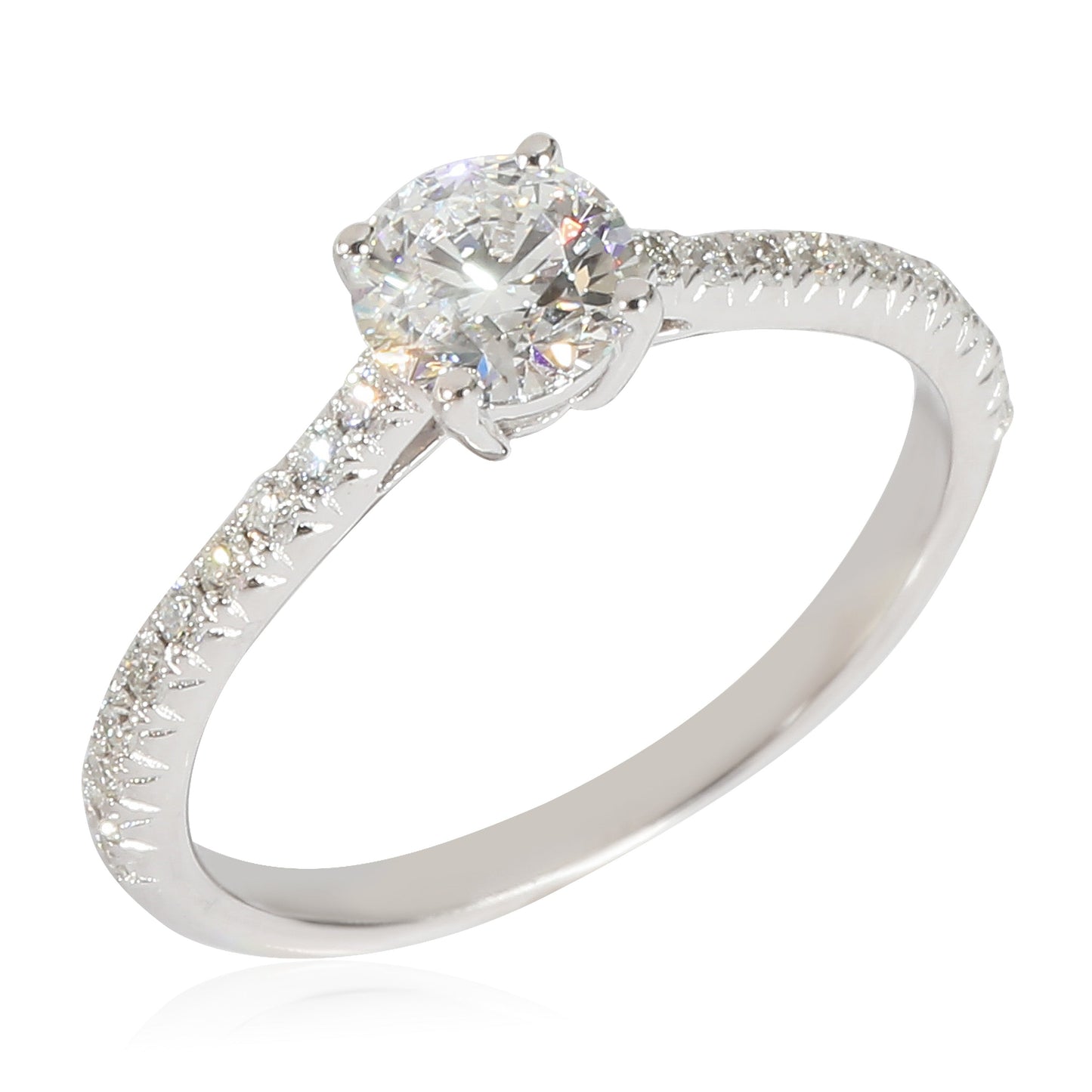 Tiffany Novo Diamond Engagement Ring in Platinum 0.69 Ctw