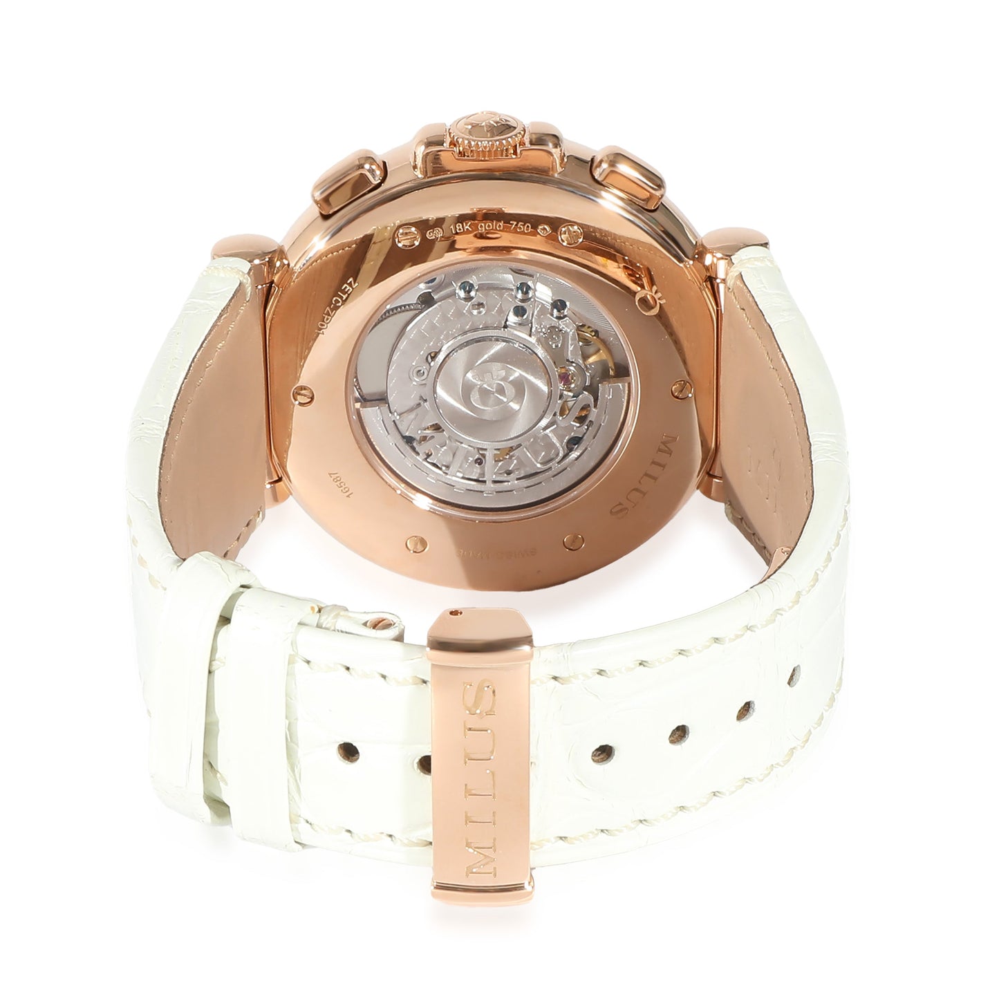 Zetios Chrono ZETC-ZP01 Mens Watch in 18kt Rose Gold