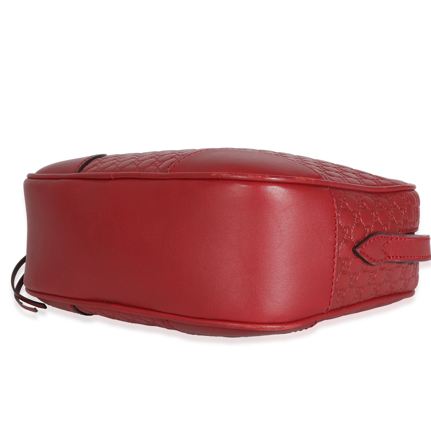 Red Microguccissima Leather Mini Bree Messenger