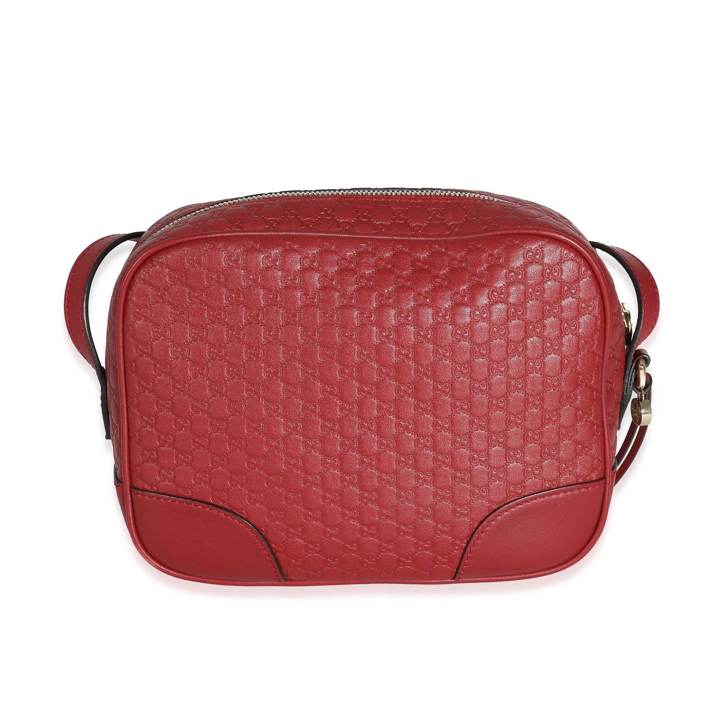 Red Microguccissima Leather Mini Bree Messenger