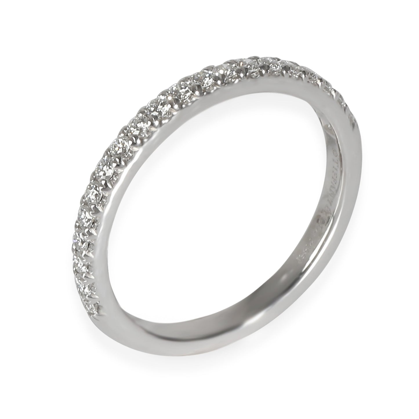 Soleste Half Eternity Band in  Platinum 0.17 CTW