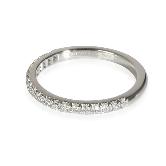 Soleste Half Eternity Band in  Platinum 0.17 CTW