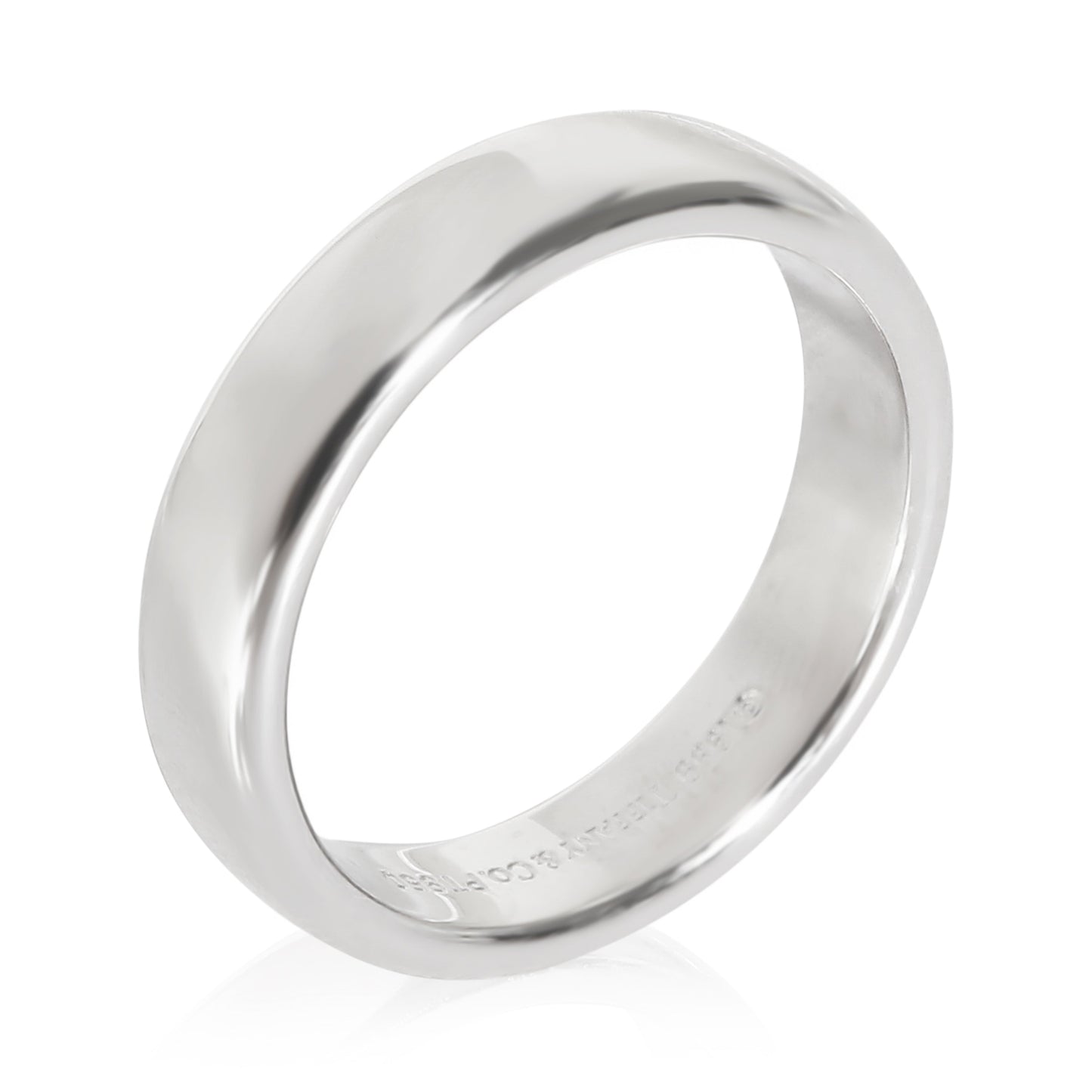 Tiffany Forever 4.5mm Band in Platinum