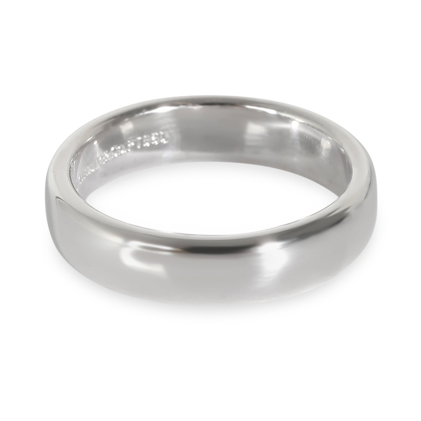 Tiffany Forever 4.5mm Band in Platinum