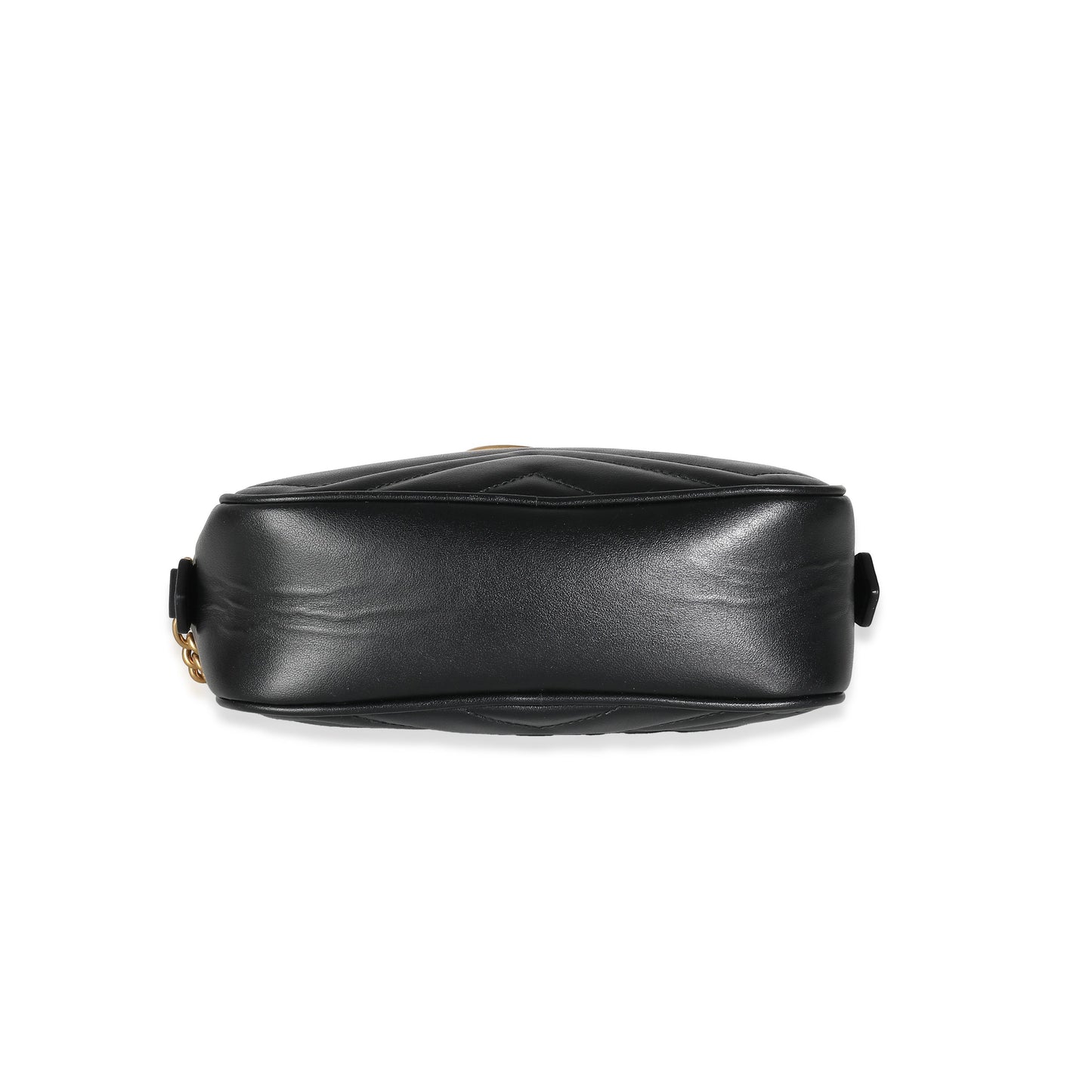 Black Matelasse Mini GG Marmont Shoulder Bag