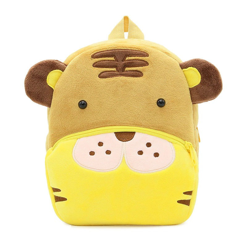 Cartoon Kids Plush Mini Kindergarten bag