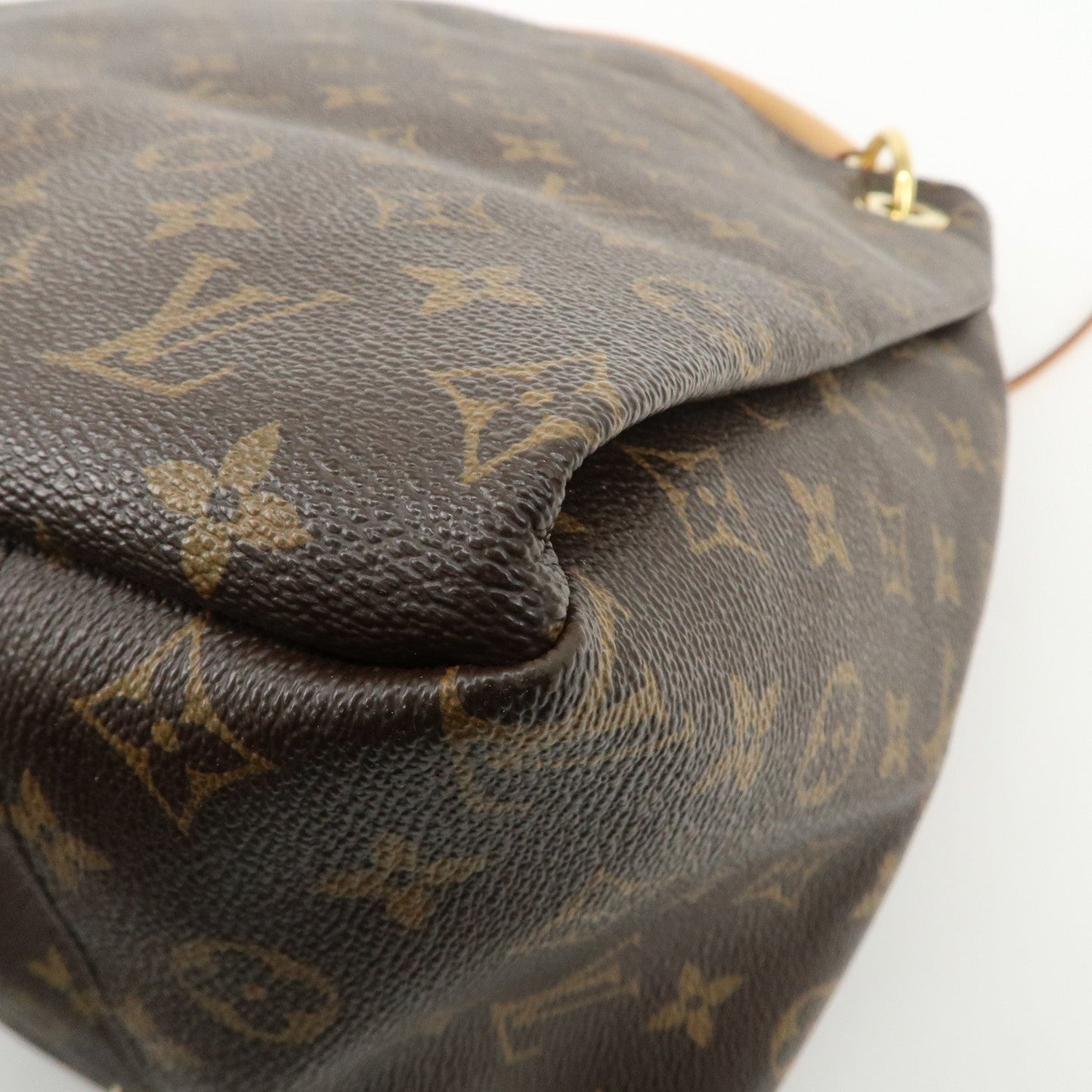 Louis Vuitton Monogram Artsy MM Shoulder Bag Brown M40249