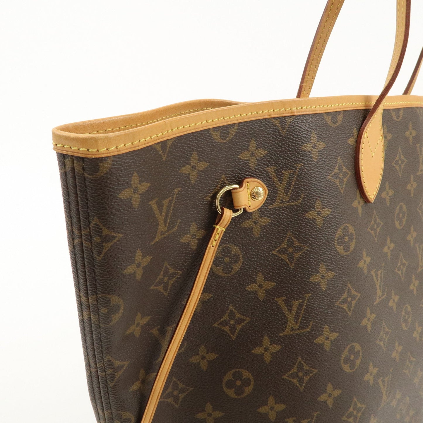 Louis Vuitton Monogram Neverfull GM Tote Bag Brown M40157