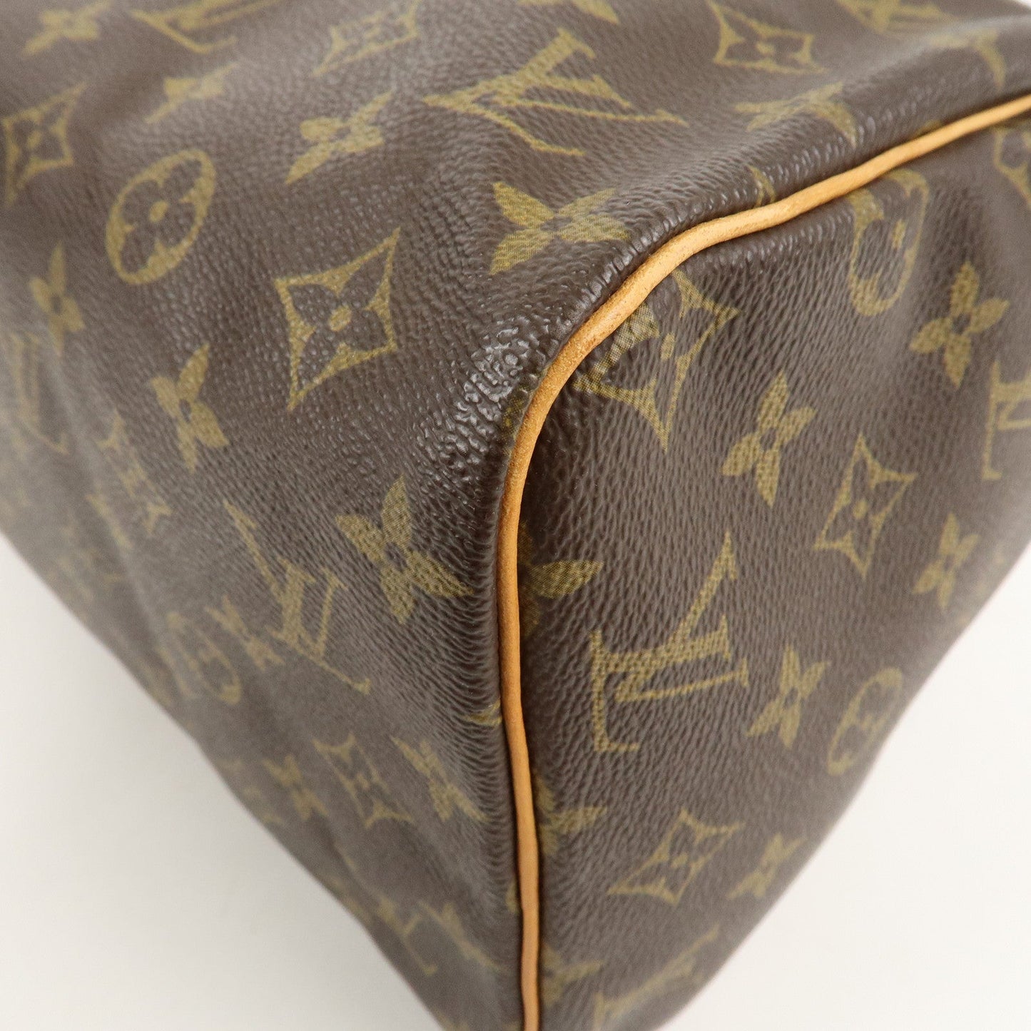 Louis Vuitton Monogram Speedy 30 Hand Bag Boston Bag M41526