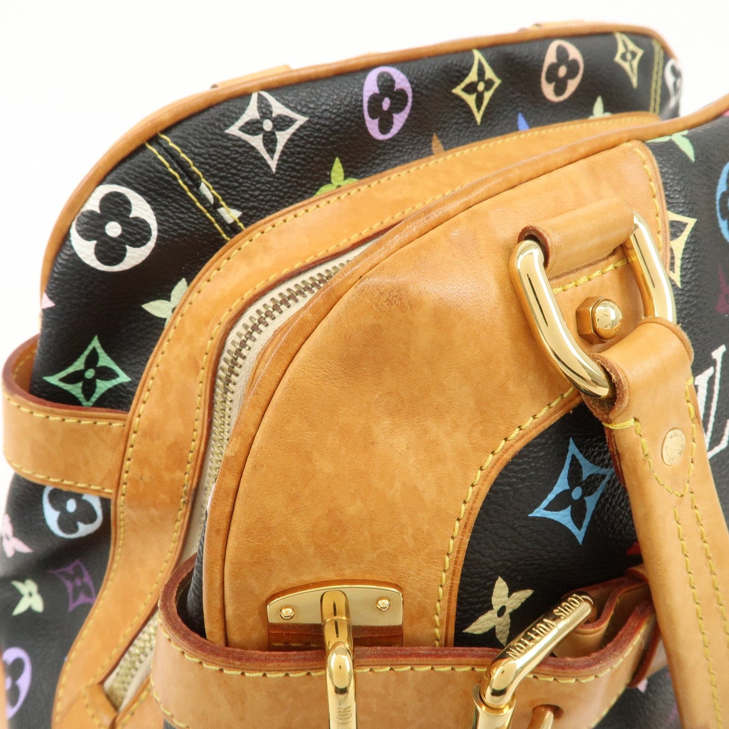 Louis Vuitton Monogram Multicolor Claudia Hand Bag M40194