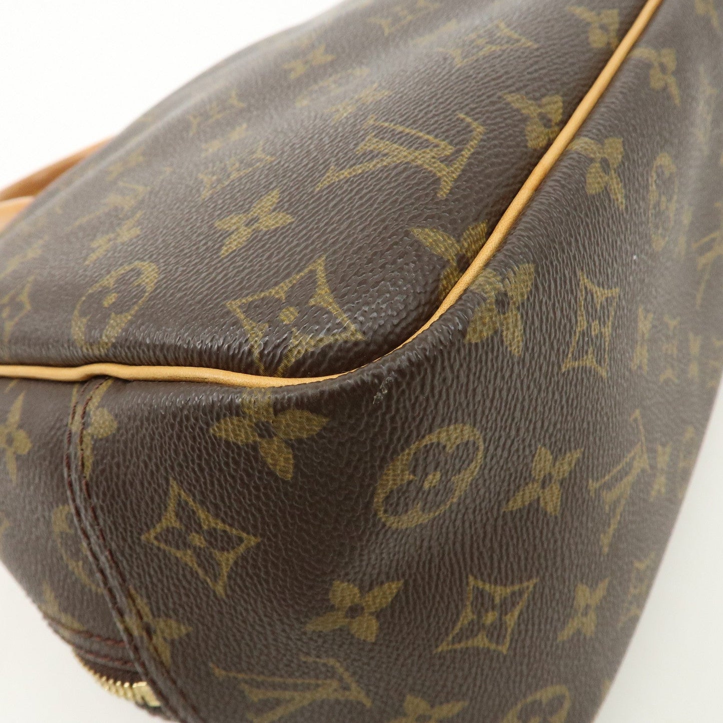 Louis Vuitton Monogram Deauville Hand Bag Brown M47270