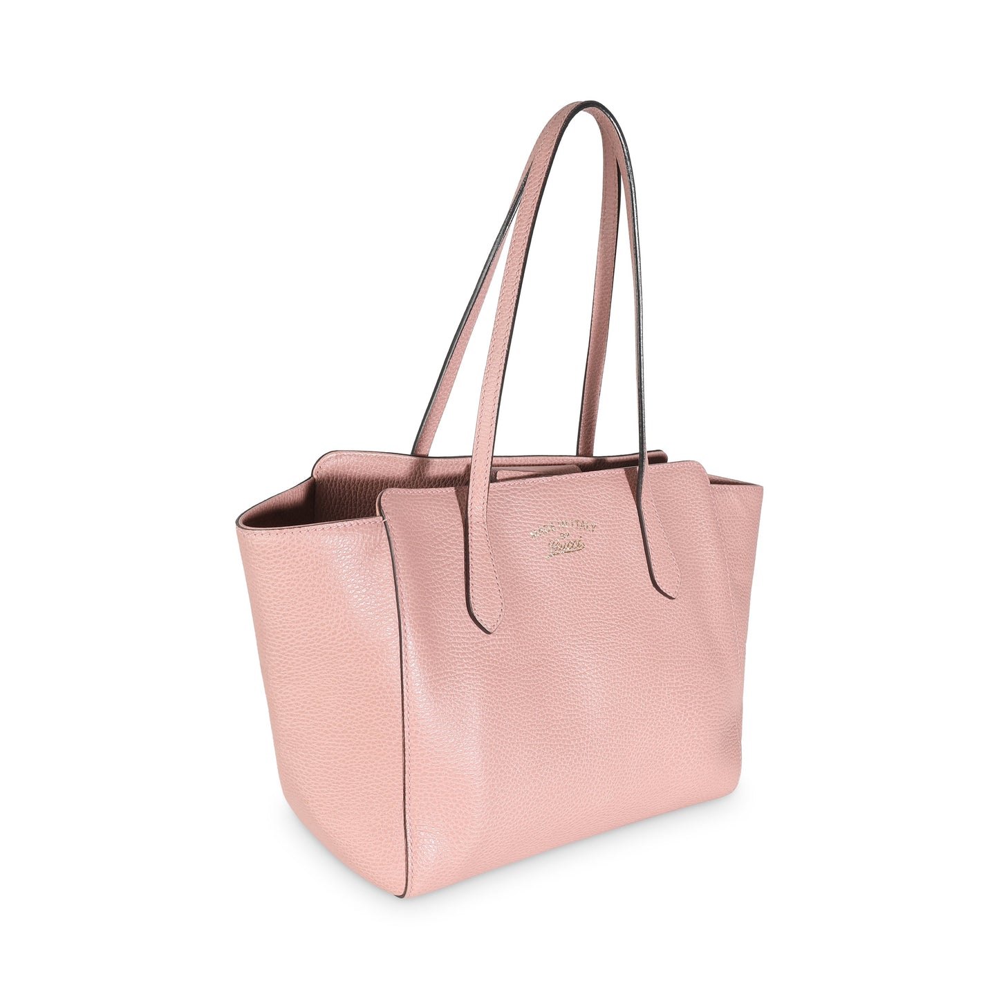 Pink Dollar Calfskin Small Swing Tote