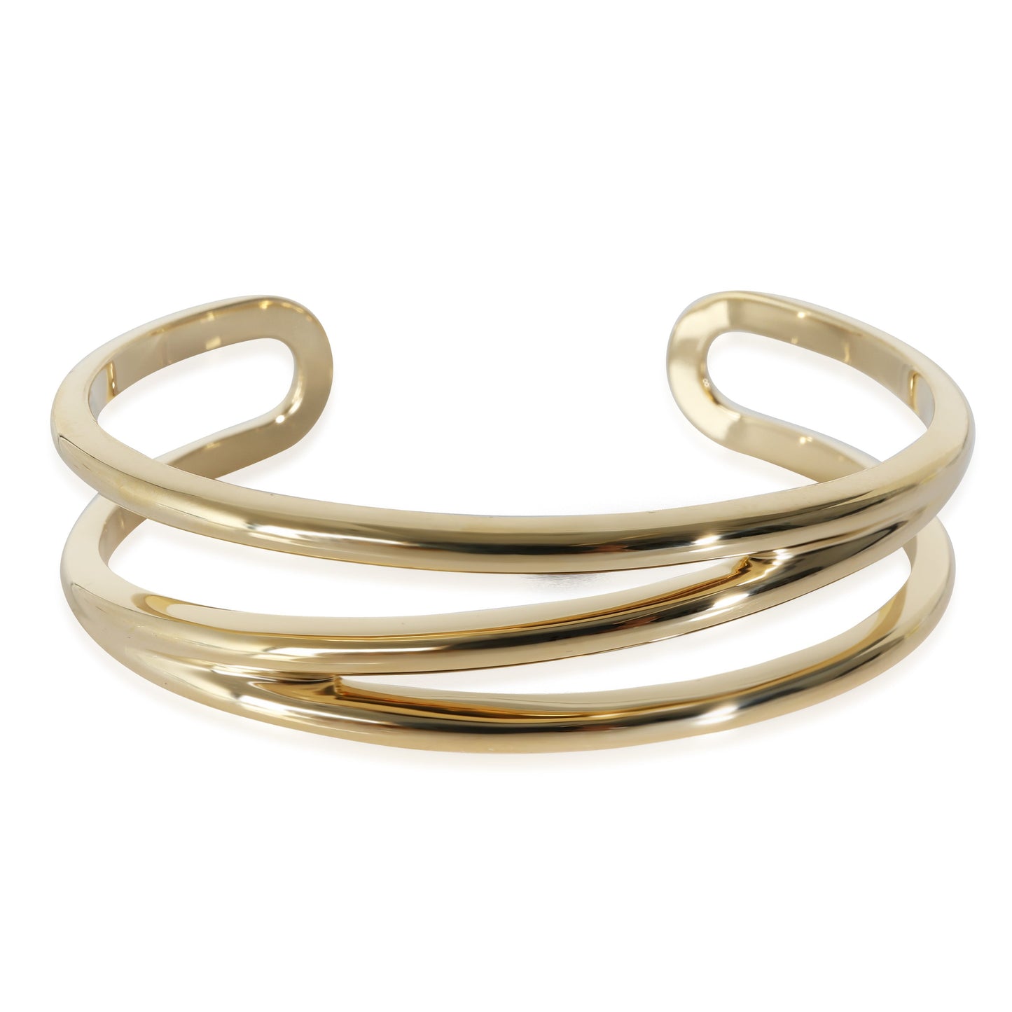 ZigZag Cuff Bracelet in 18KT Yellow Gold