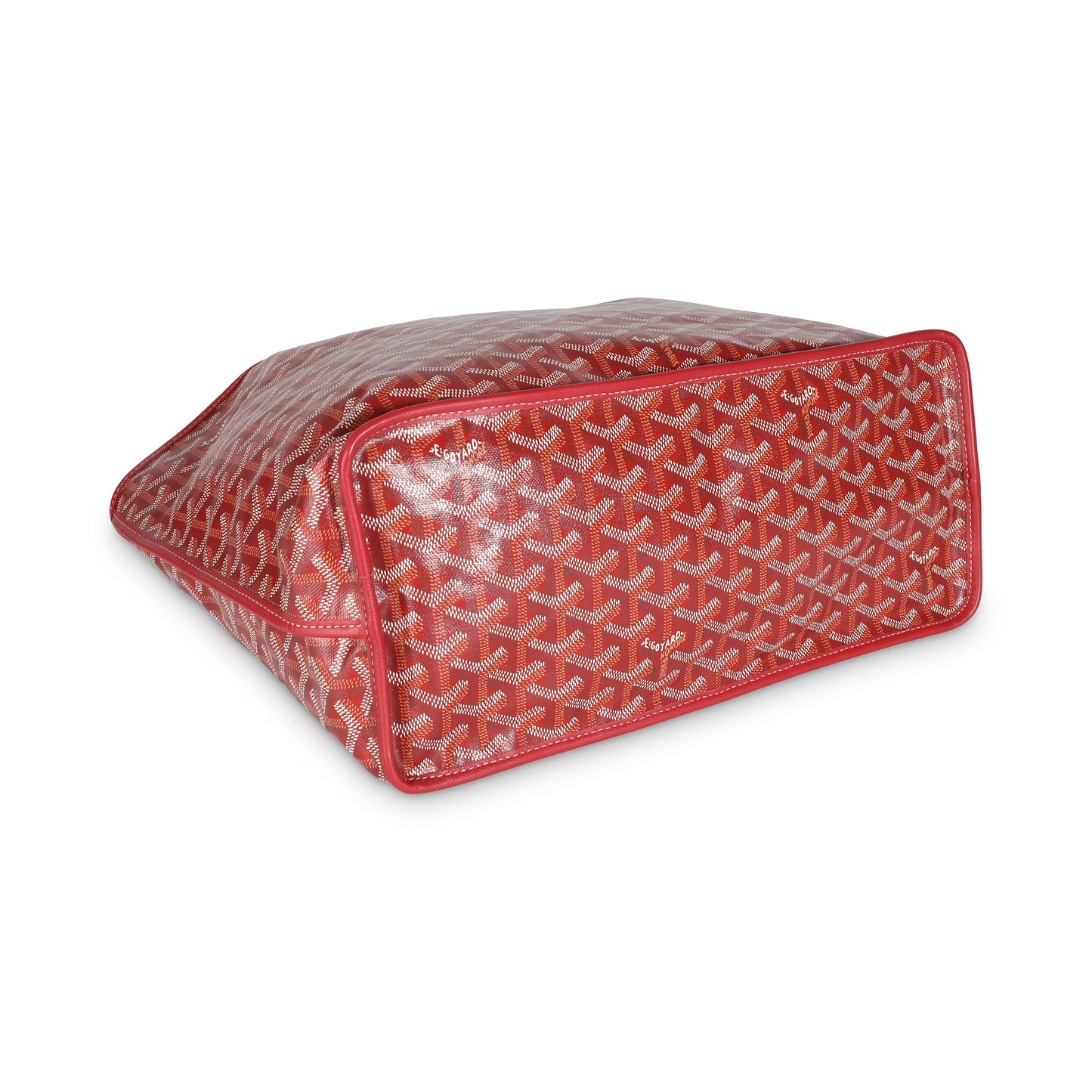 Red Goyardine Reversible Anjou PM