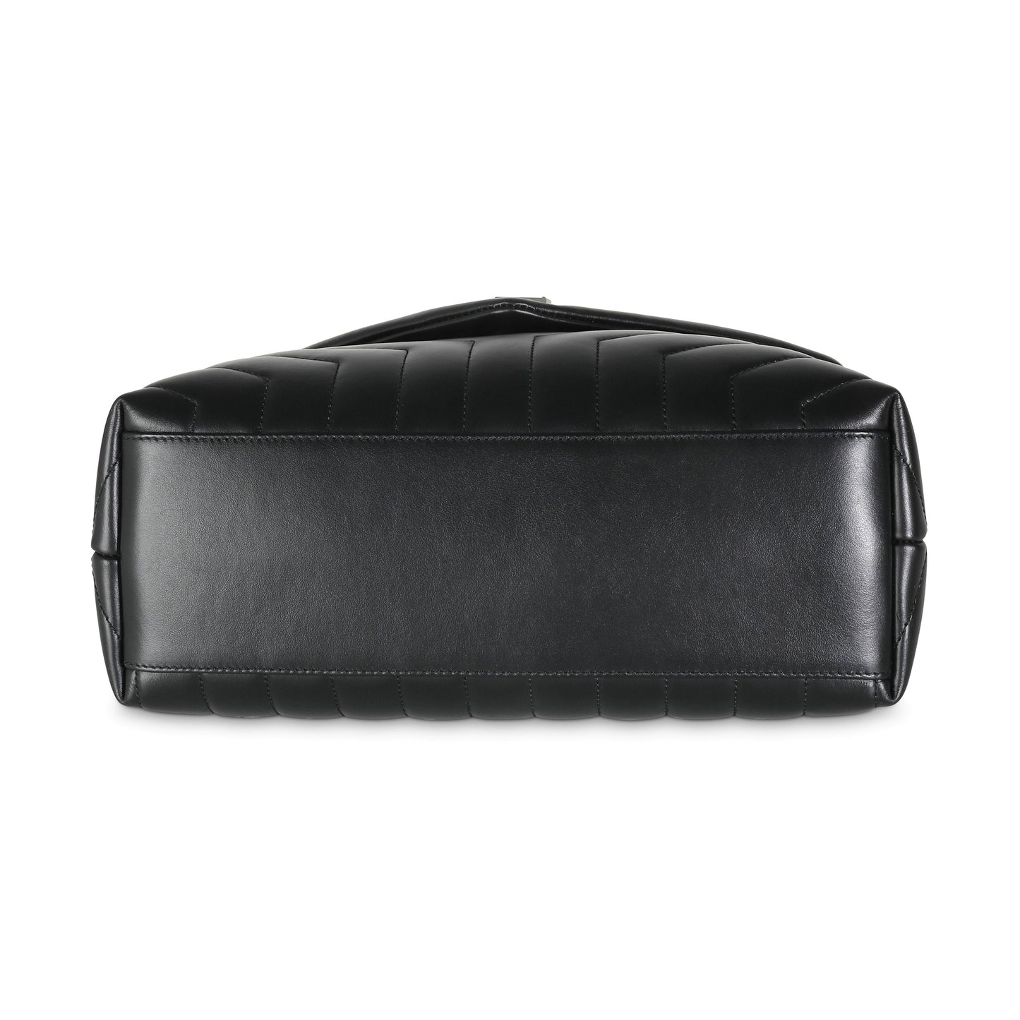 Black Matelassé Lambskin Medium Loulou