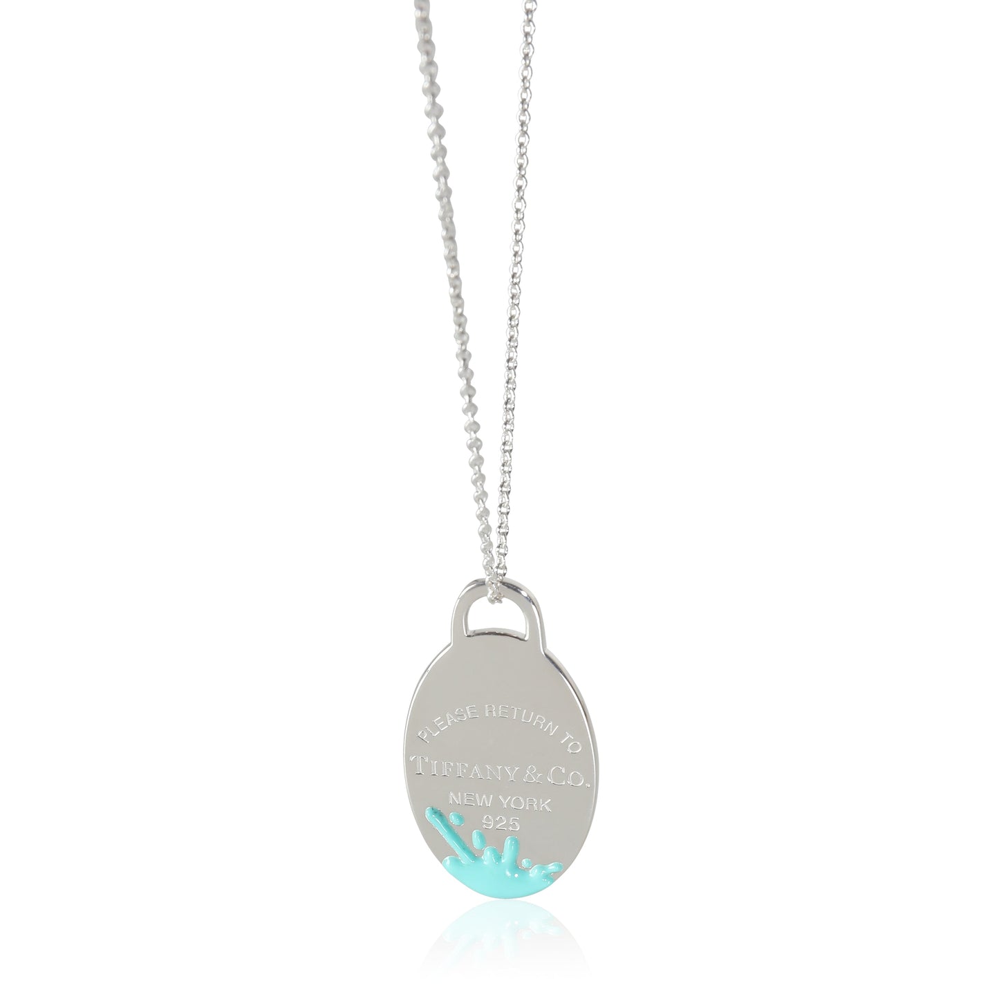 Return To Tiffany Splash Pendant With 30 Inch Chain in Sterling Silver