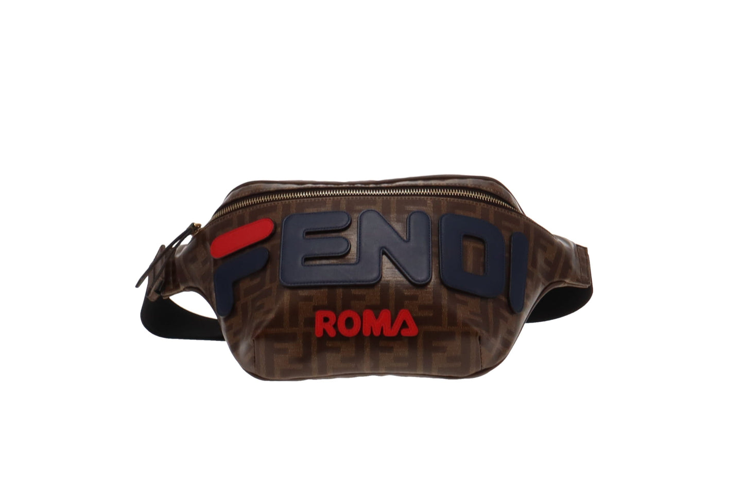 Fendi X Fila Zucca Print Coated Canvas Waist Bag FW18 Collection