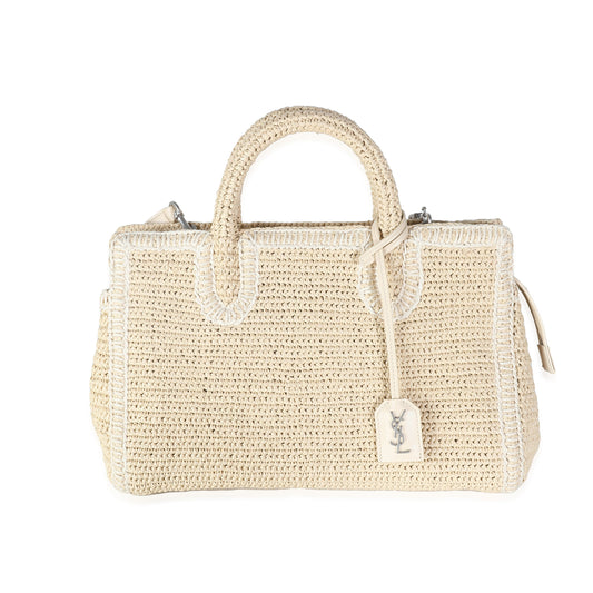 Natural Raffia Small Rive Gauche Cabas