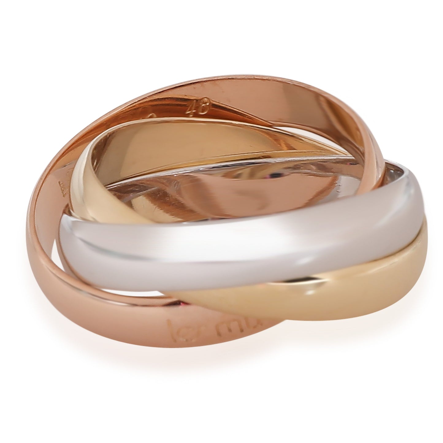 Trinity Fashion Ring in 18k 2 Tone Gold