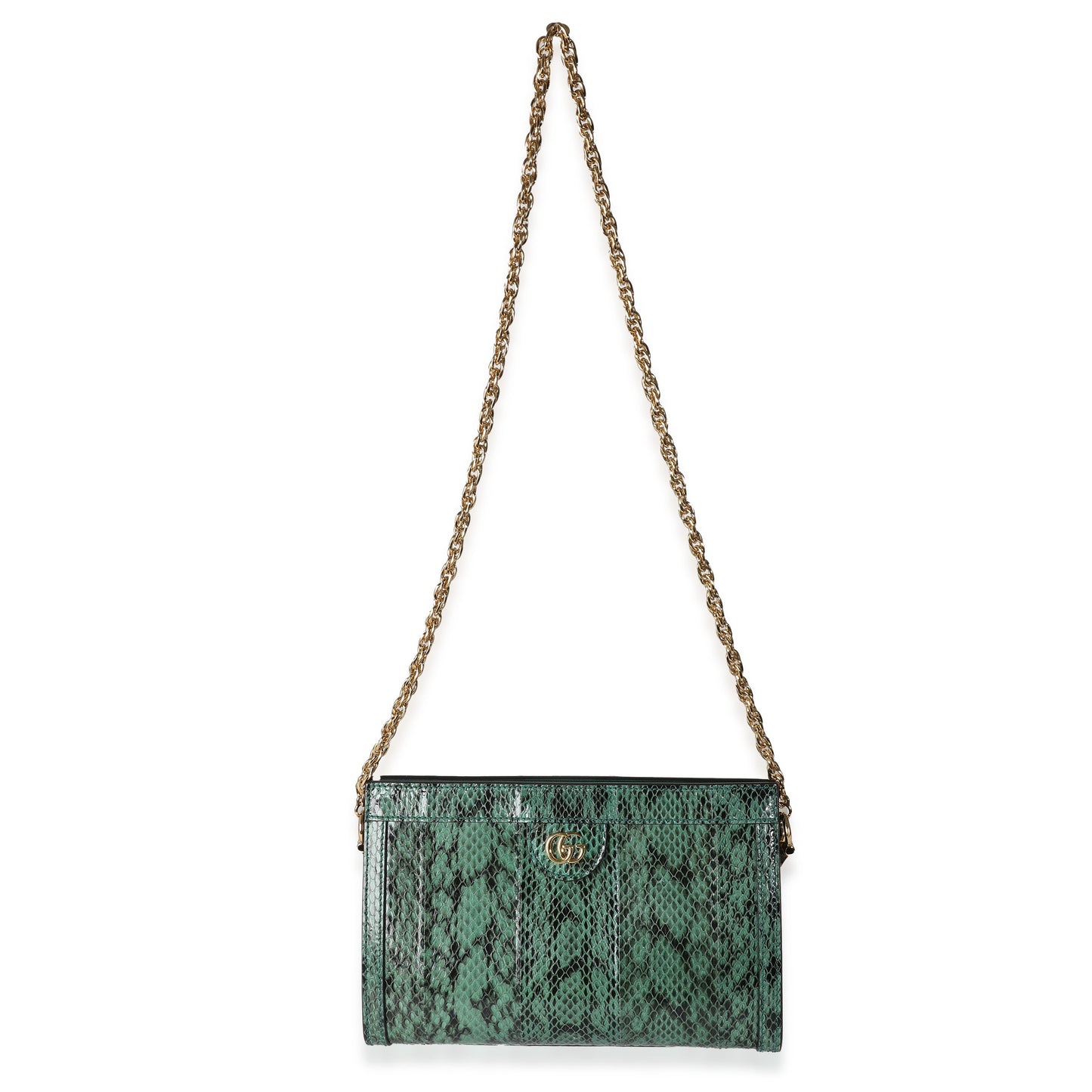 Green Python Small GG Ophidia Chain Bag