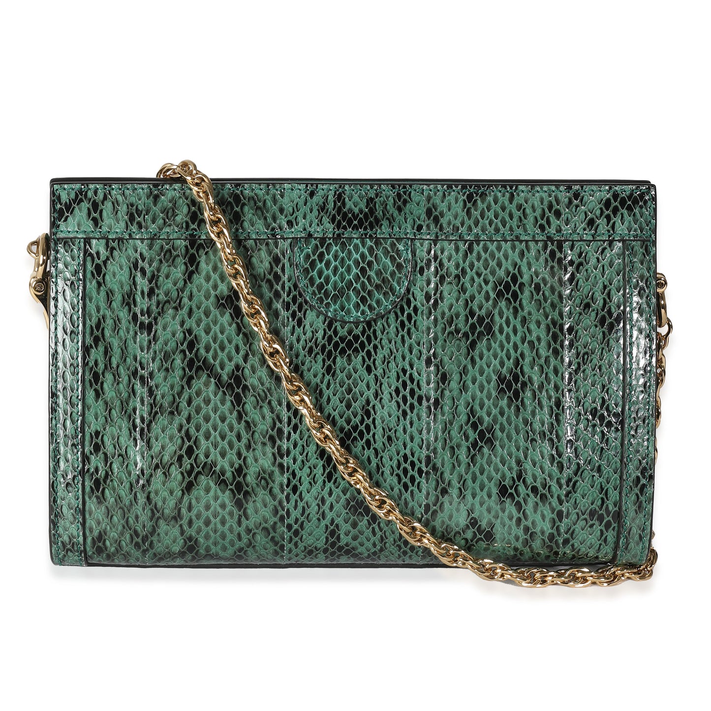 Green Python Small GG Ophidia Chain Bag