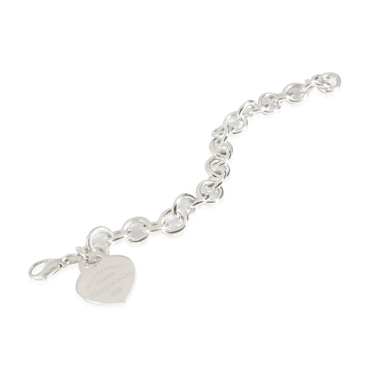 Return To Tiffany Heart Tag Bracelet in  Sterling Silver