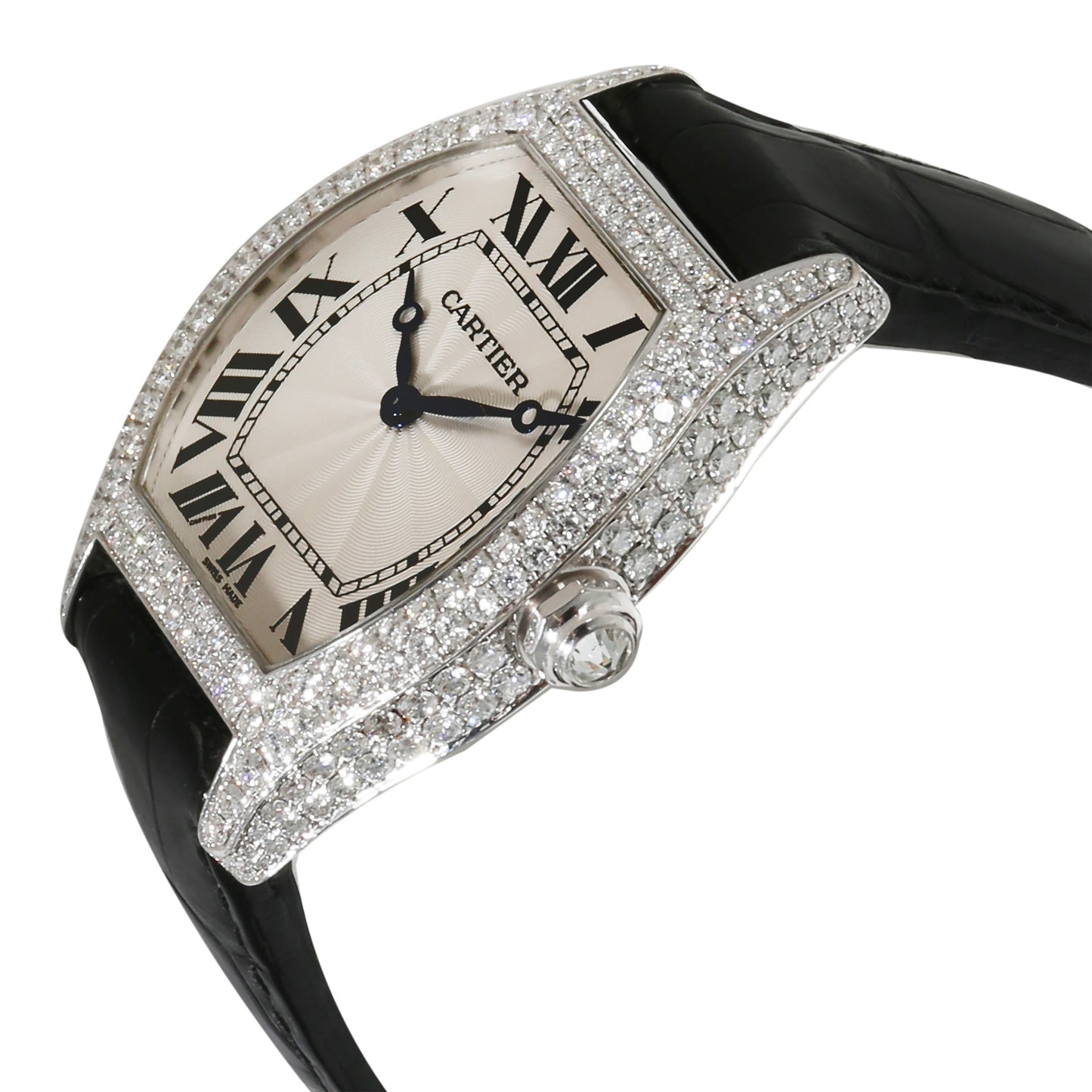 Tortue de Cartier WA504351 Unisex Watch in 18kt White Gold