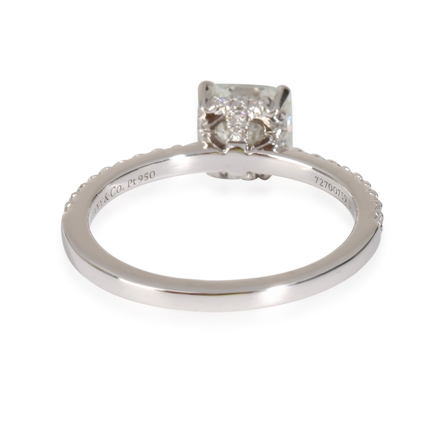 Tiffany True Engagement Ring in  Platinum I VS1 1.19 CTW