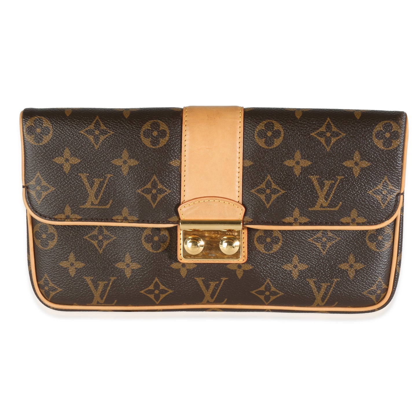 x Sofia Coppola Monogram Canvas Slim Clutch